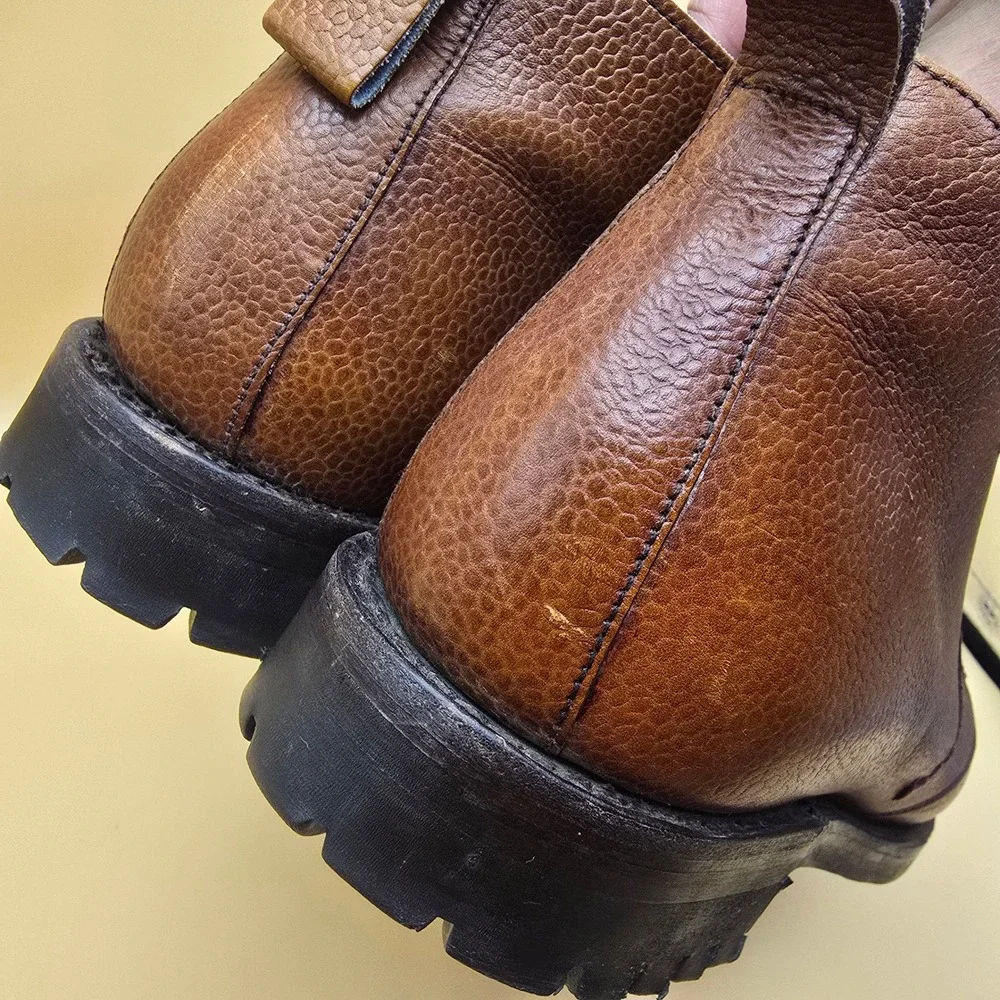 Cole‎ Haan Benchmade England Commando Elite Itshide Leather Shoes Men's US 10.5